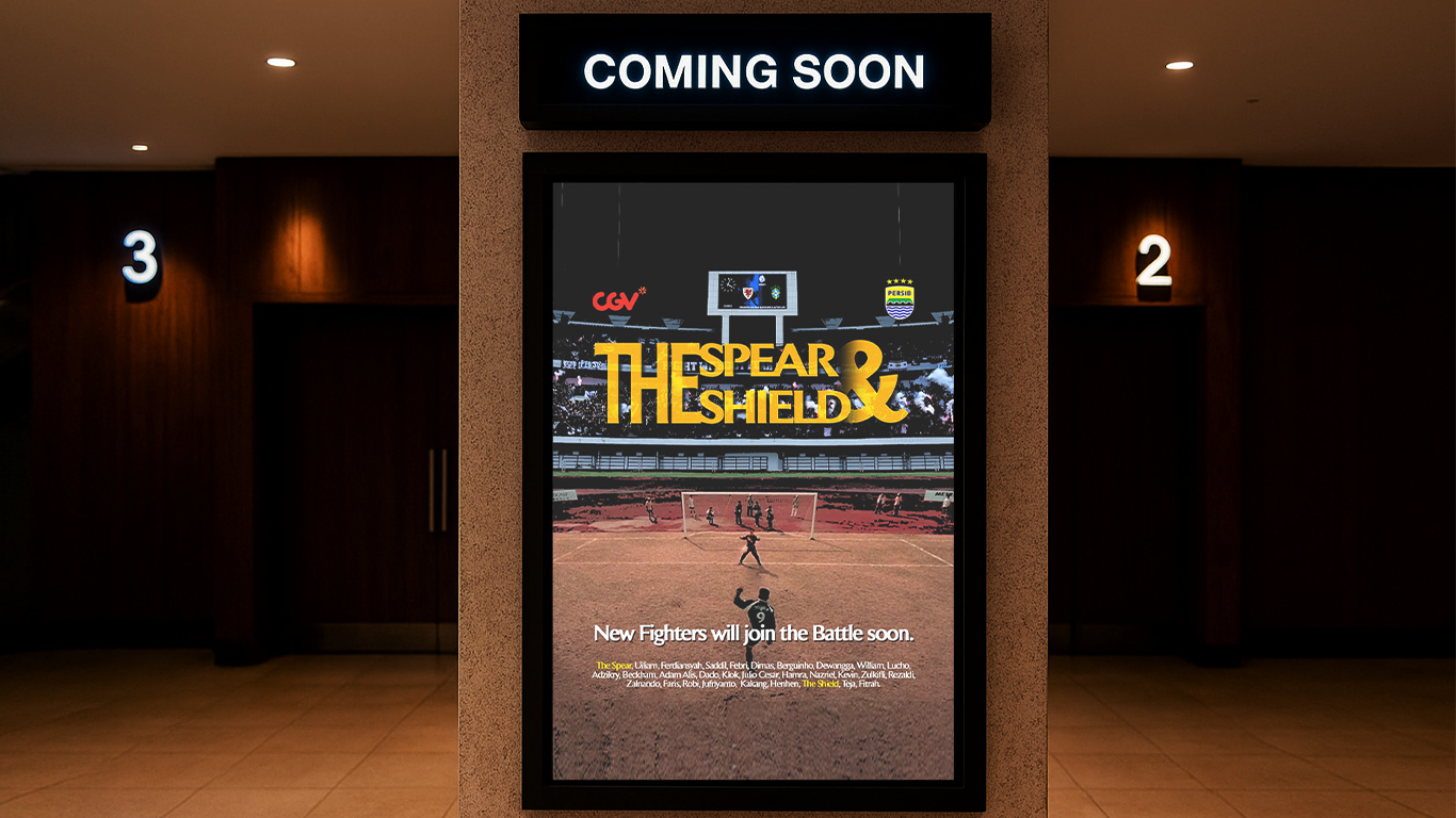 Bukan Film, Ini Persib. Poster Dua Sosok Misterius yang Akan Hadir di Paris Van Java